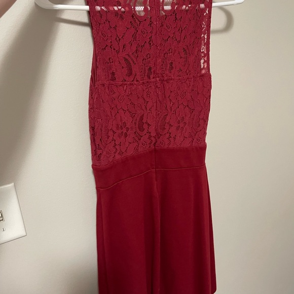 Express Red Dress - Picture 6 of 6